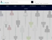 Tablet Screenshot of liquidbottles.com